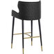Gianni 41 inch Dillon Stratus / Dillon Black Barstool